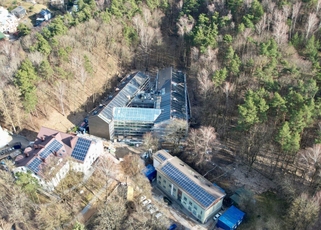 Gerontopsichiatrijos, Ūmios psichiatrijos ir Psichosocialinės reabilitacijos ligoninė (Vasaros g. 5) - Specializētās aprūpes iestāde - būvdarbu attēli