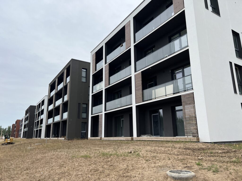 Vyšnios 1 etapas (Karaliaučiaus g. 25, 27) - Multi apartment - construction photos