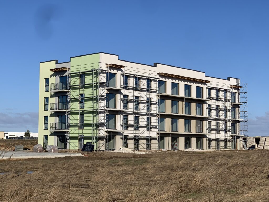 Padangės slėnis 1 etapas (Arimų g. 25) - Multi apartment - construction photos