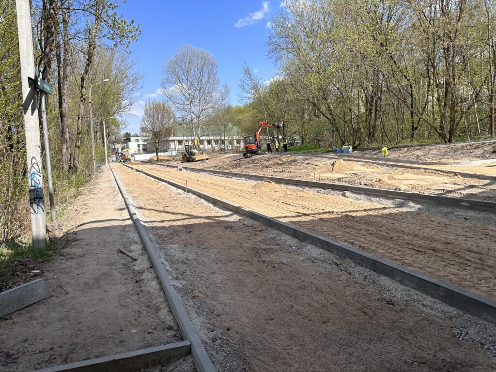Neries kairiosios krantinės 1 etapas (B atkarpa) (Sluškų g., P. Vileišio g.) - Jalgrattatee, Promenaad - ehituse fotod