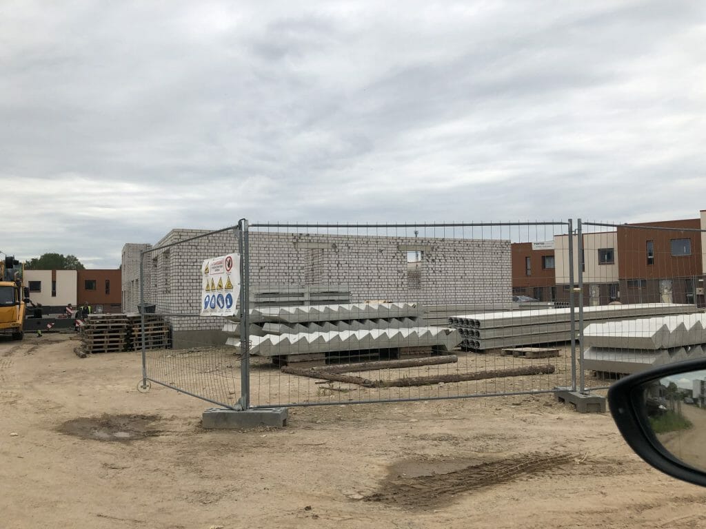 Horizontai (rytų, pietų, šiaurės) (Simono Grunau g. 34, 36, 38) - Multi apartment - construction photos