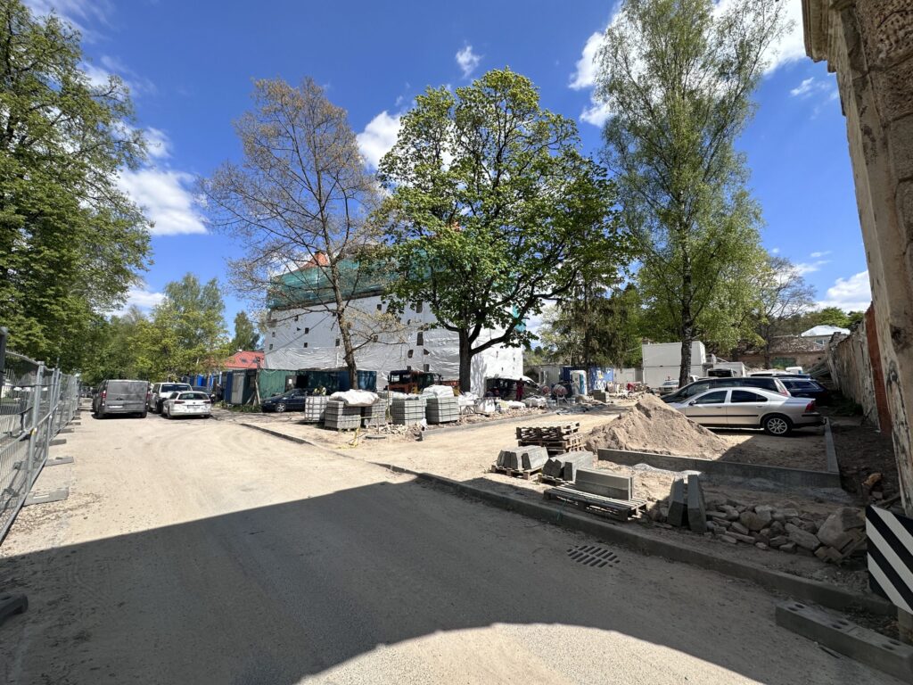 Sapiegų rūmai (L. Sapiegos g. 13) - Cultural center - construction photos