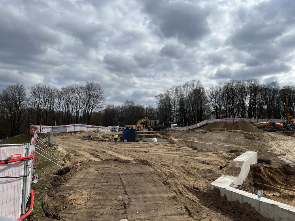 Nacionalinė koncertų salė "Tautos namai" (V. Mykolaičio-Putino g. 5) - Concert hall - construction photos