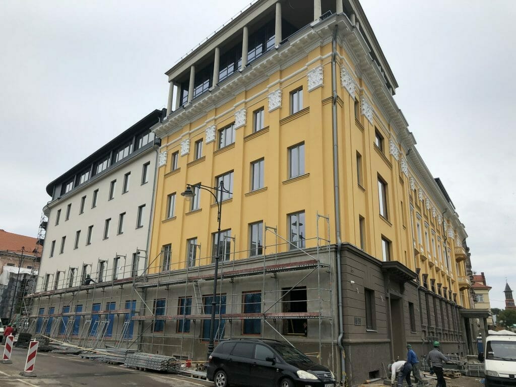 Victoria Hotel Klaipėda (S. Šimkaus g. 2) - Hotel - construction photos
