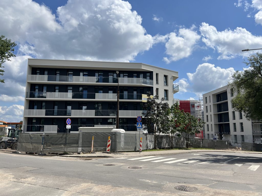 U128 (Ukmergės g. 128) - Daugiabutis - statybų nuotraukos