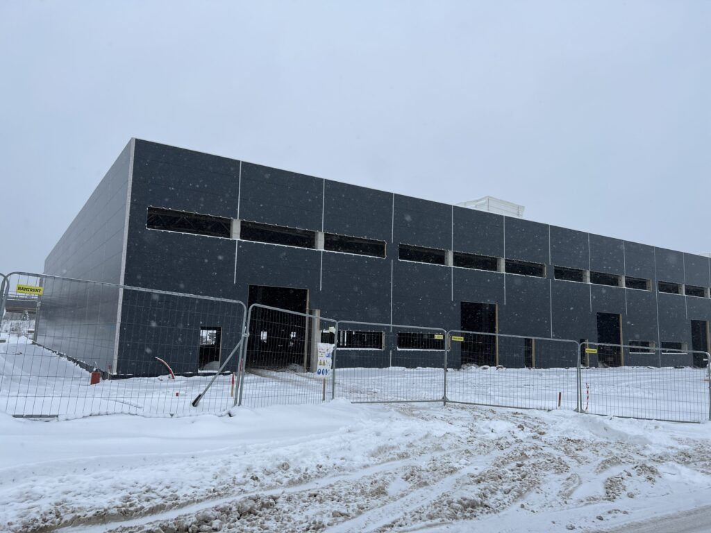 West Garden 1 etapas (Vakarinė g. 2) - Warehouse / Distribution center - construction photos