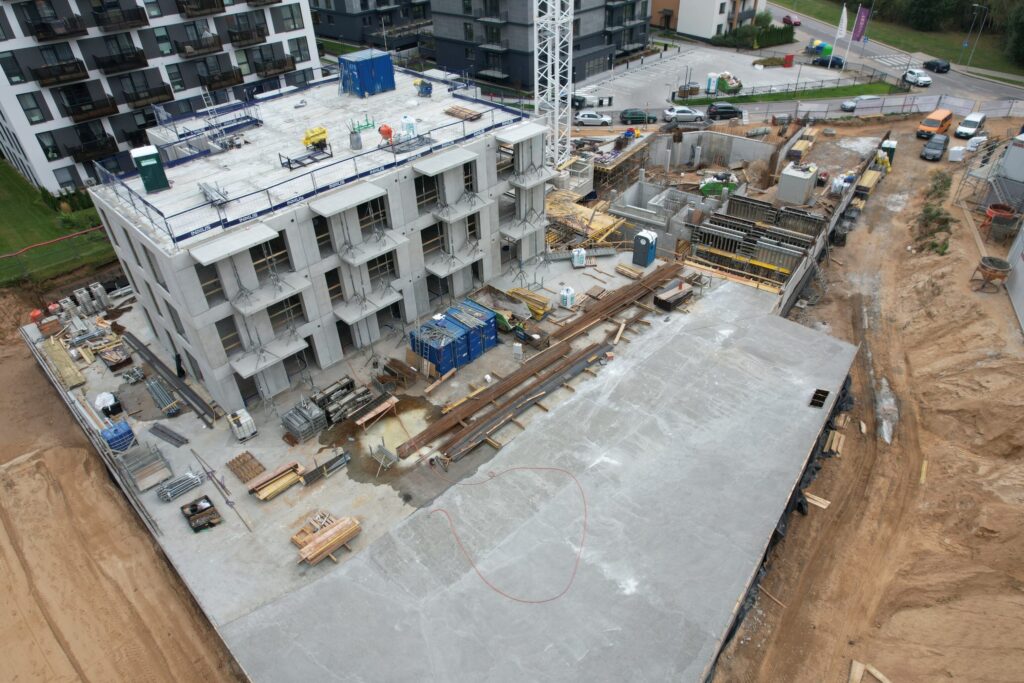 Bajorų lajos 3 etapas (Bajorų kel. 29) - Korterelamu - ehituse fotod