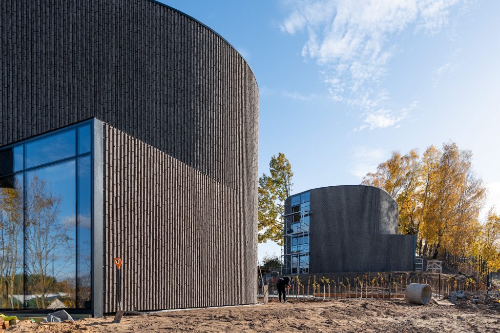 Duonos kalnas 1 etapas (Duonos Kalno g. 20, 22, 24, 26) - Private house community - construction photos