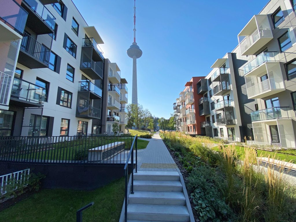 Karoliniškių namai 2 etapas (Sausio 13-osios g. 31) - Daugiabutis - statybų nuotraukos