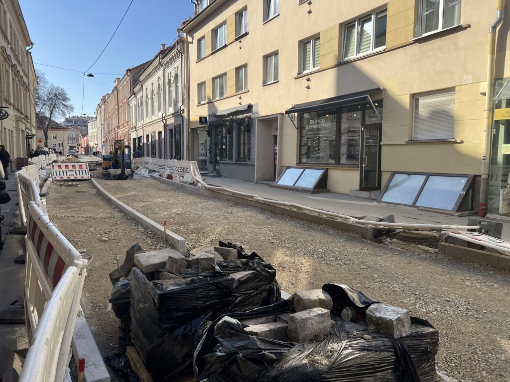 Trakų g. rekonstrukcija (Trakų g.) - Street - construction photos