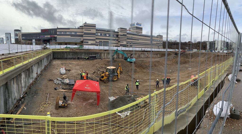 Nova (Vito Gerulaičio g. 18) - Office center - construction photos