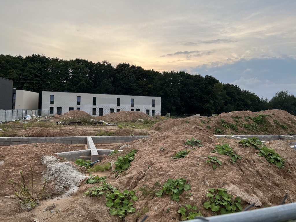 MO Garden 2 etapas (sublokuoti namai) (Mozūriškių g. 230) - Row housing - construction photos