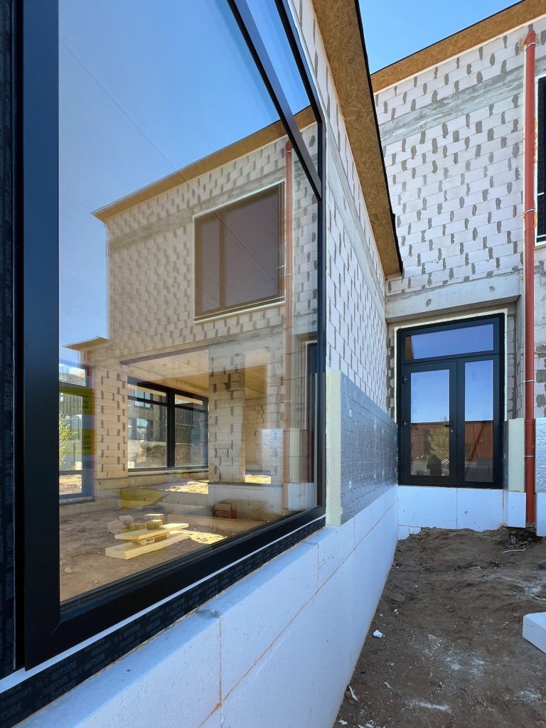 HALSO (Lukšinės g. 26, 28, 32, 34, Ašmenėlės g. 44) - Private house community - construction photos