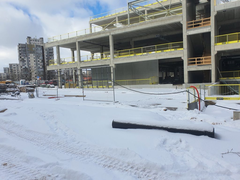 PC PIKAS (Ukmergės g. 221) - Shopping center - construction photos