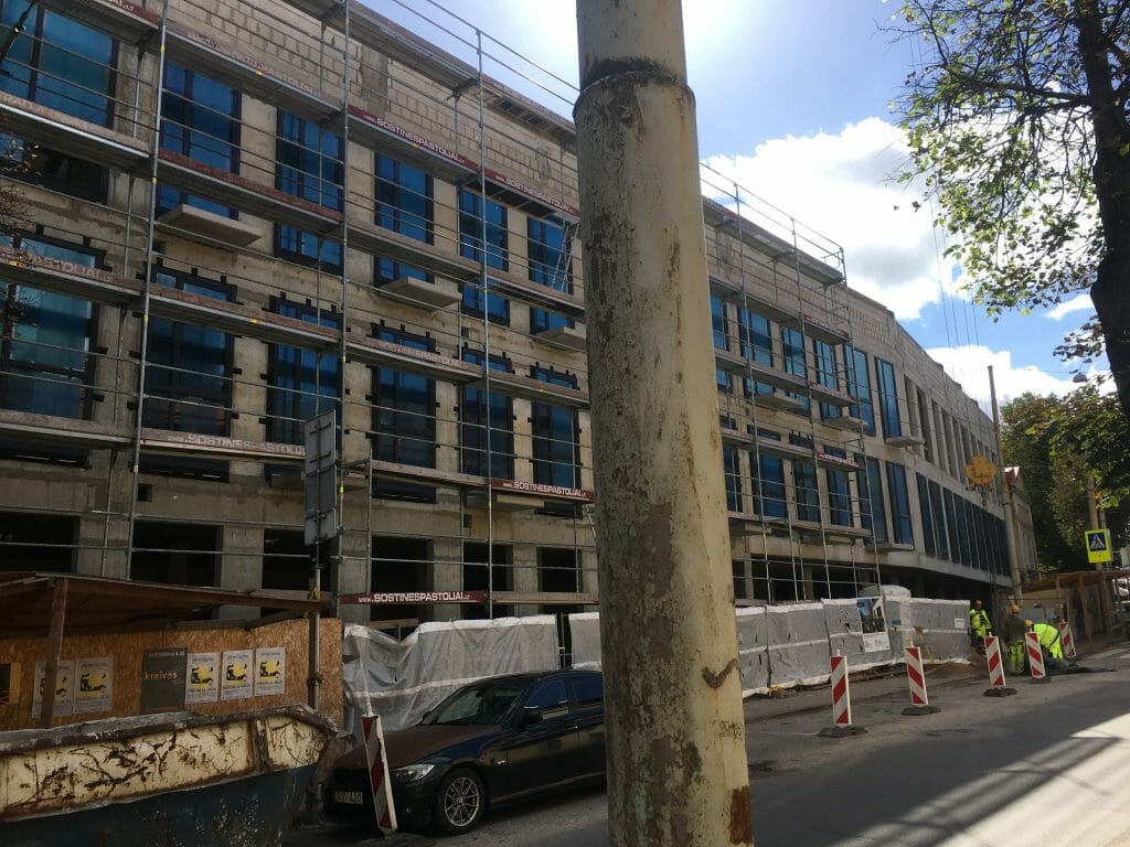 Renesanso (Sodų g. 6) - Multi apartment - construction photos