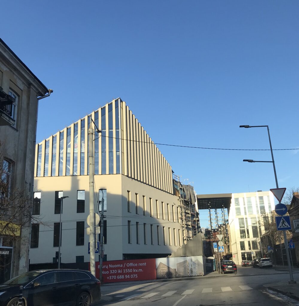 Office Boutique (Dainavos g. 7) - Office center - construction photos