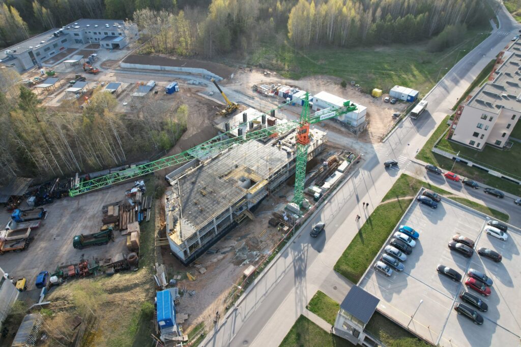 B Kvadratu (Bajorų kel. 8) (Bajorų kel. 8) - Multi apartment - construction photos