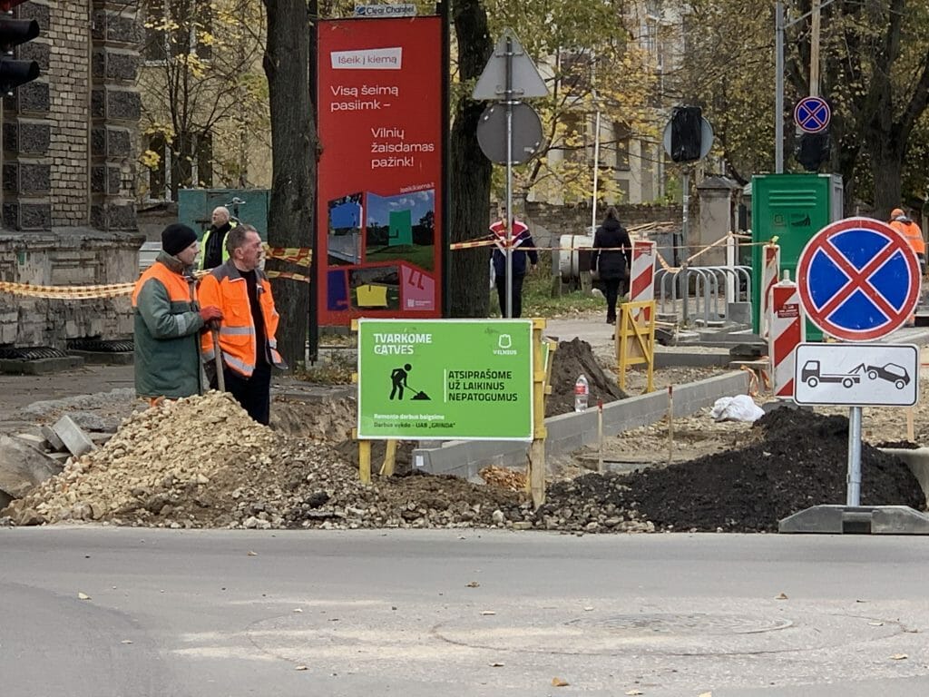 Ramaus eismo T. Ševčenkos g. (T. Ševčenkos g.) - Street - construction photos
