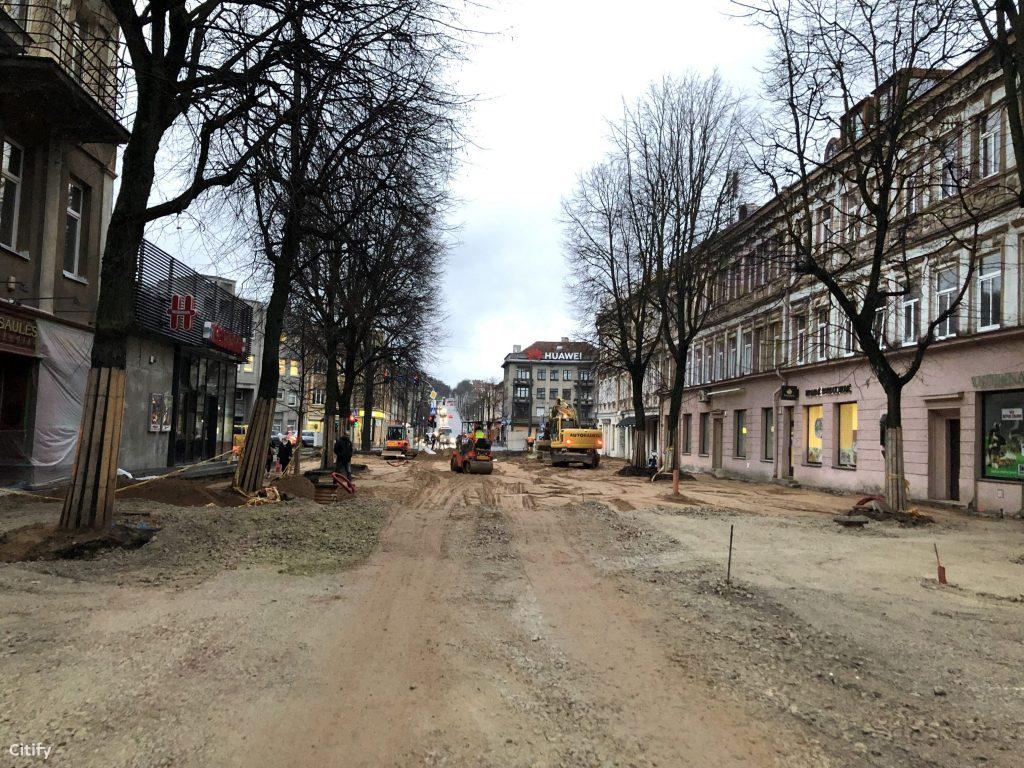 Vilniaus g. rekonstrukcija (Vilniaus g.) - Street - construction photos