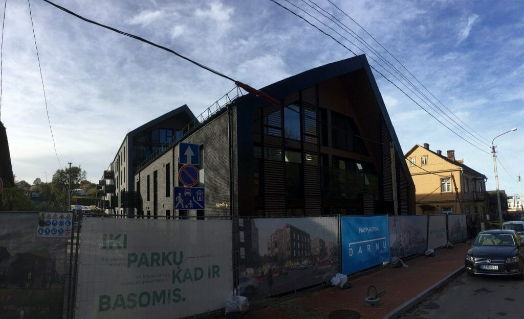 PAUPYS 7 etapas (Aukštaičių g. 19, Paupio g. 50) - Multi apartment - construction photos