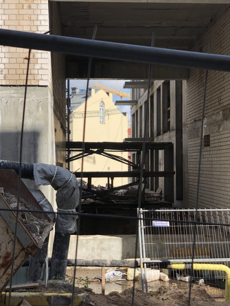 Lietuvos draudimo administracinis B10 (J. Basanavičiaus g. 10) - Multi apartment, Office center - construction photos