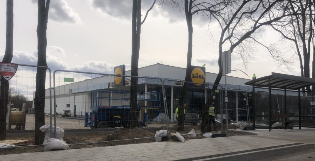 LIDL Barčių g. 1 (Barčių g. 1) - Food store - construction photos