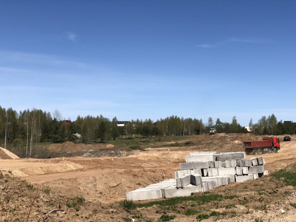 Vyšnios 1 etapas (Karaliaučiaus g. 25, 27) - Multi apartment - construction photos