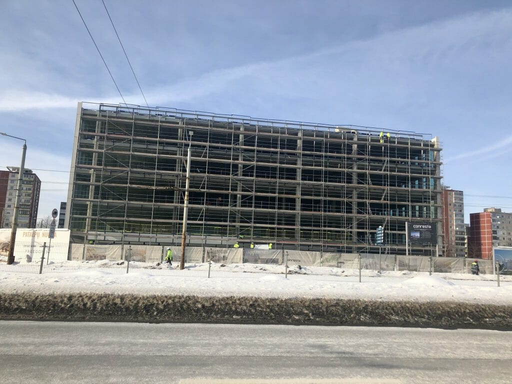 Freedom 36 (Laisvės pr. 36) - Office center - construction photos