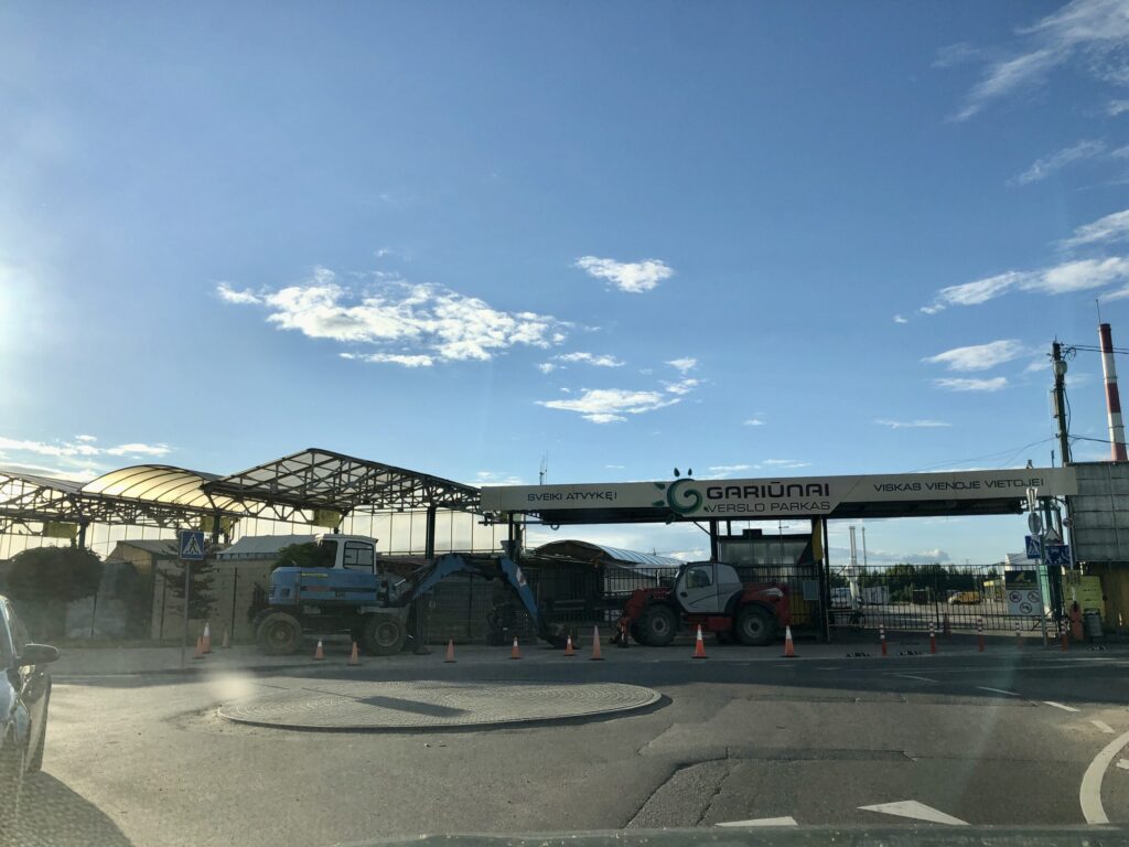 Paneriškių gatvės atkarpa iki Gariūnų g (Paneriškių g.) - Bike path, Street - construction photos