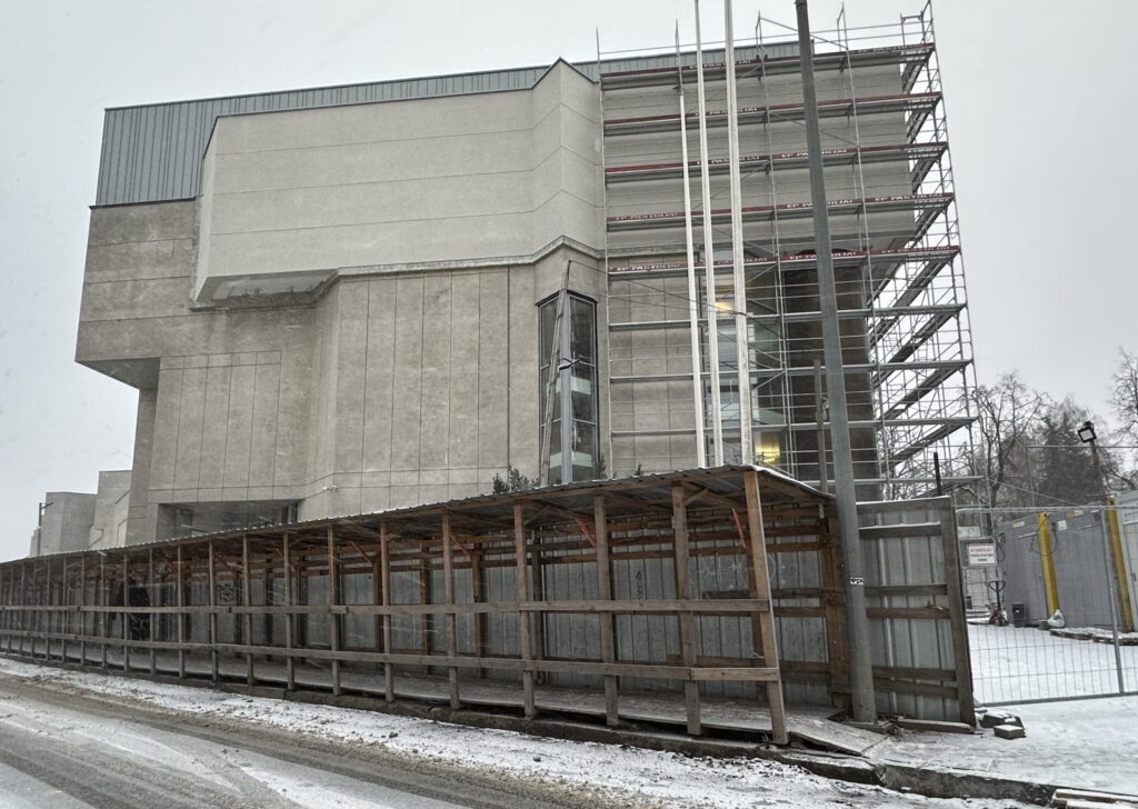 Vilniaus kongresų rūmai (Vilniaus g. 6-1) - Concert hall - construction photos