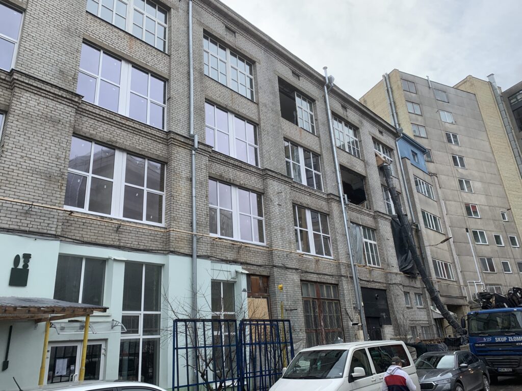 Naugarduko g. 41, Vytenio g. 22 (Naugarduko g. 41, Vytenio g. 22) - Co-living, Lofts - construction photos