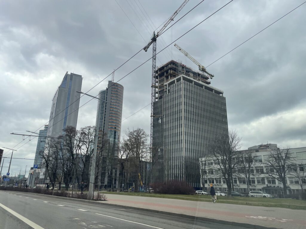 FLOW (Lvovo g. 21A) - Office center - construction photos