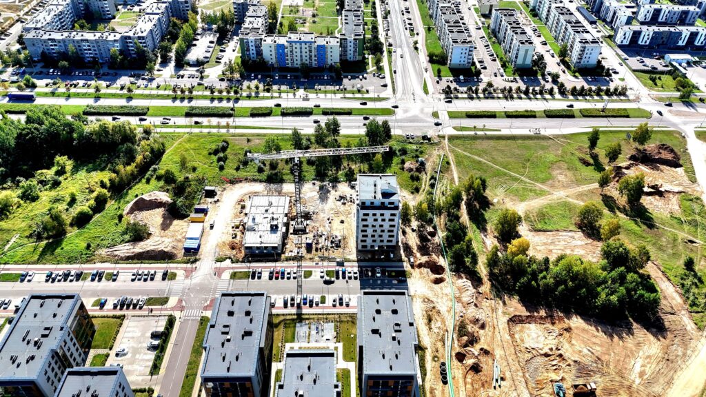 Martyno namai 3 etapas (B korpusas) (M. Mažvydo g. 28) - Multi apartment - construction photos