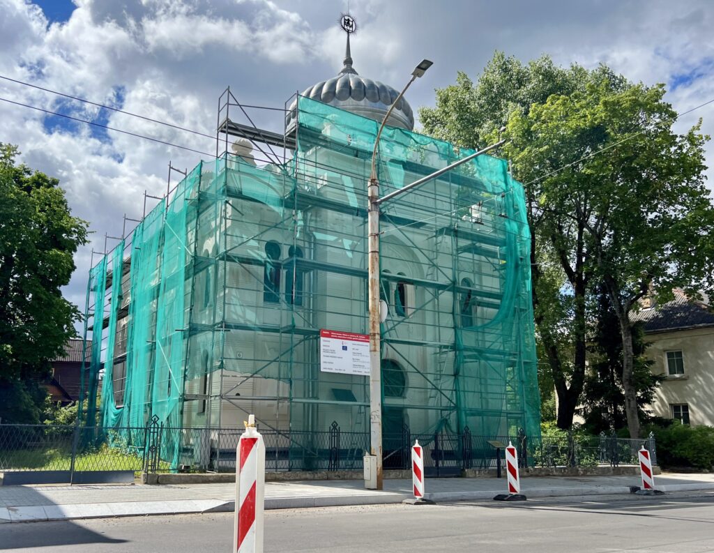 Vilniaus kenesos restauravimas (Liubarto g. 6C) - House of worship - construction photos