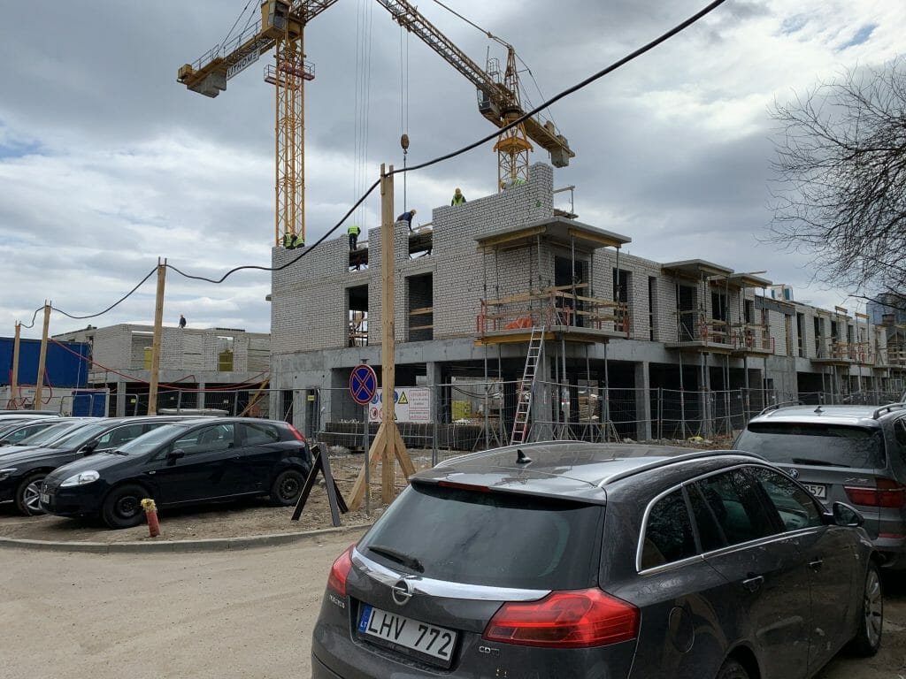 Aurea home (Giedraičių g. 56) - Multi apartment - construction photos
