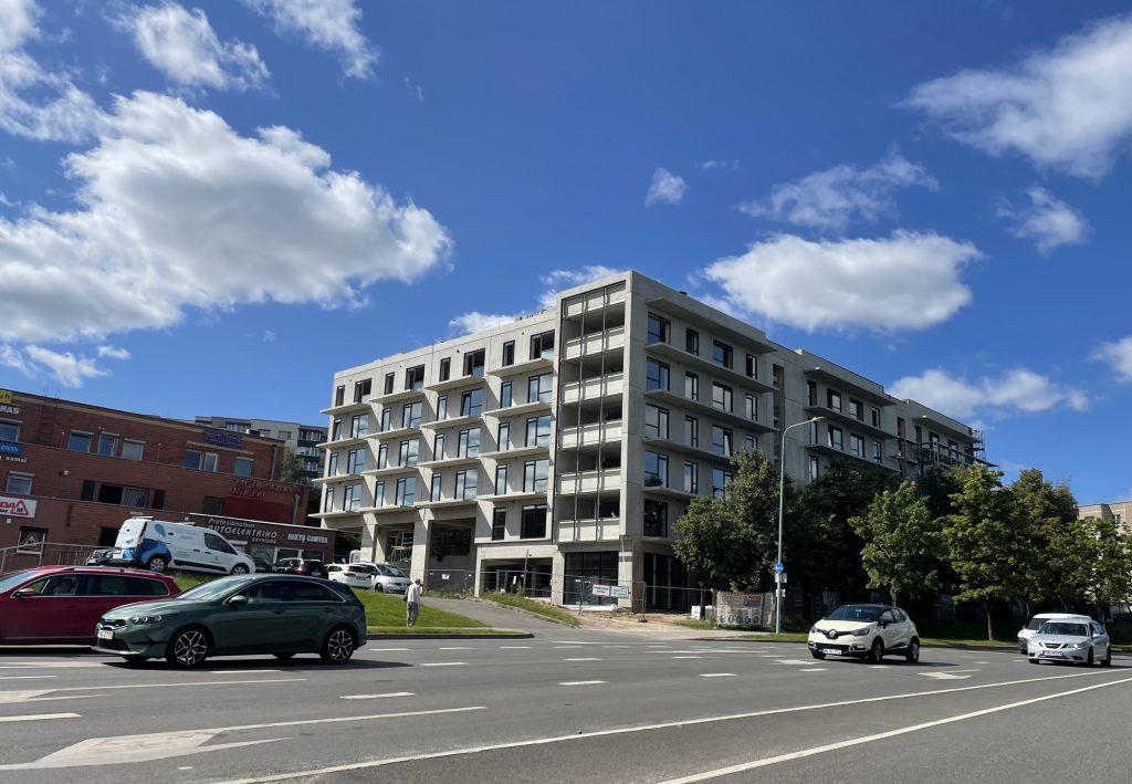 Gelvonų Ozas (Gelvonų g. 2A) - Multi apartment - construction photos