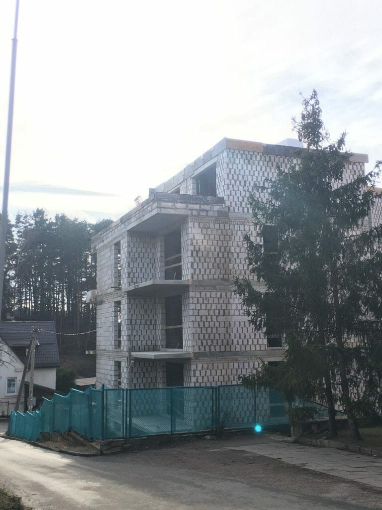 Sapieginės pušynai (Kanklių g. 6) - Daugiabutis - statybų nuotraukos