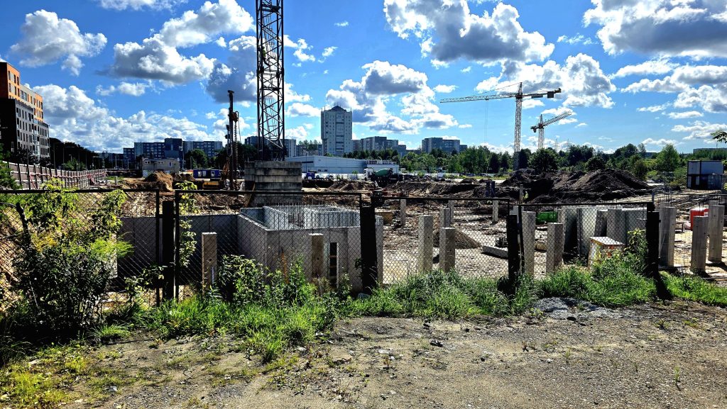 Just-in 1 etapas (A, B, C) (Justiniškių g. 126) - Daugiabutis - statybų nuotraukos