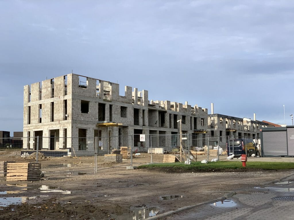 Liepų terasos | 1 etapas (A, B namai) (Arimų g. 64) - Multi apartment - construction photos