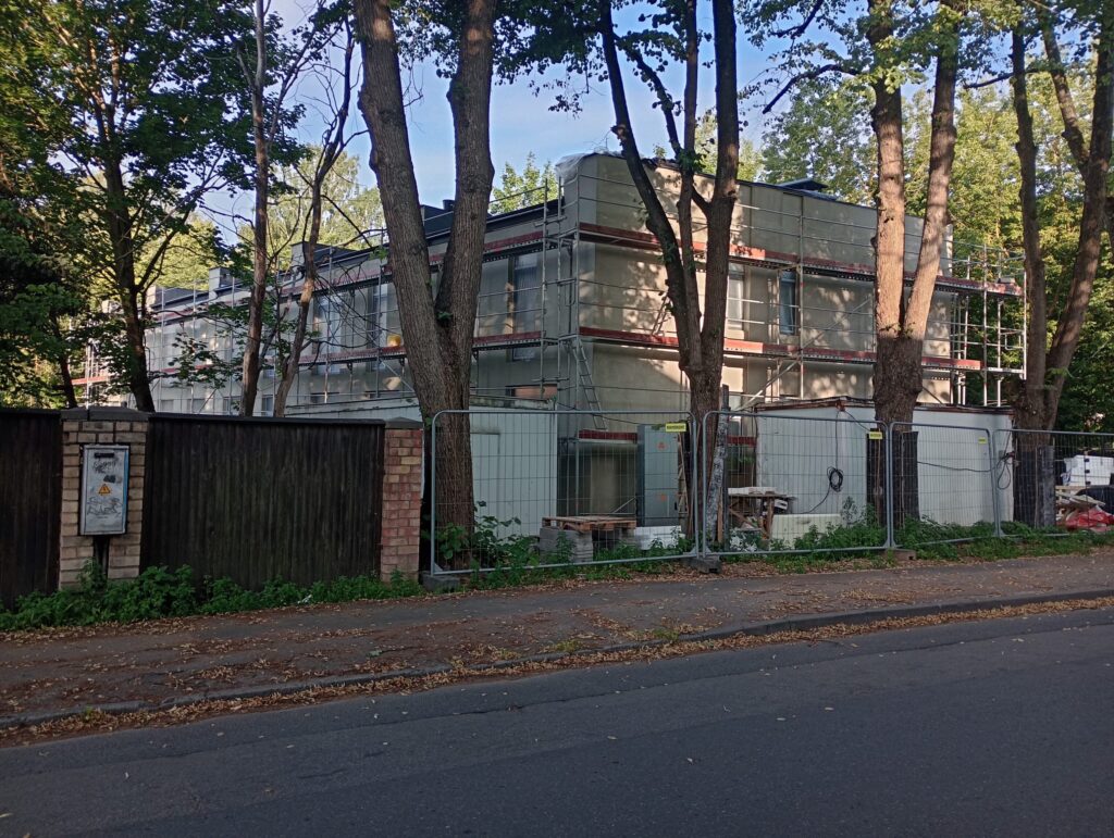 Putnu iela 3 (Putnu iela 3) - Row housing - construction photos