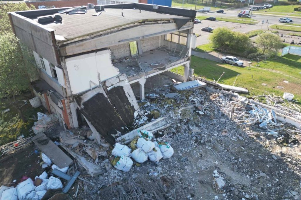 Ateities g. 15A (Ateities g. 15A) - Non-food store - construction photos