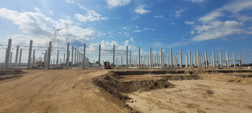 Maxima logistikos centras Zigmantiškių g. 1 (Zigmantiškių g. 1) - Noliktava / Izplatīšanas centrs - būvdarbu attēli