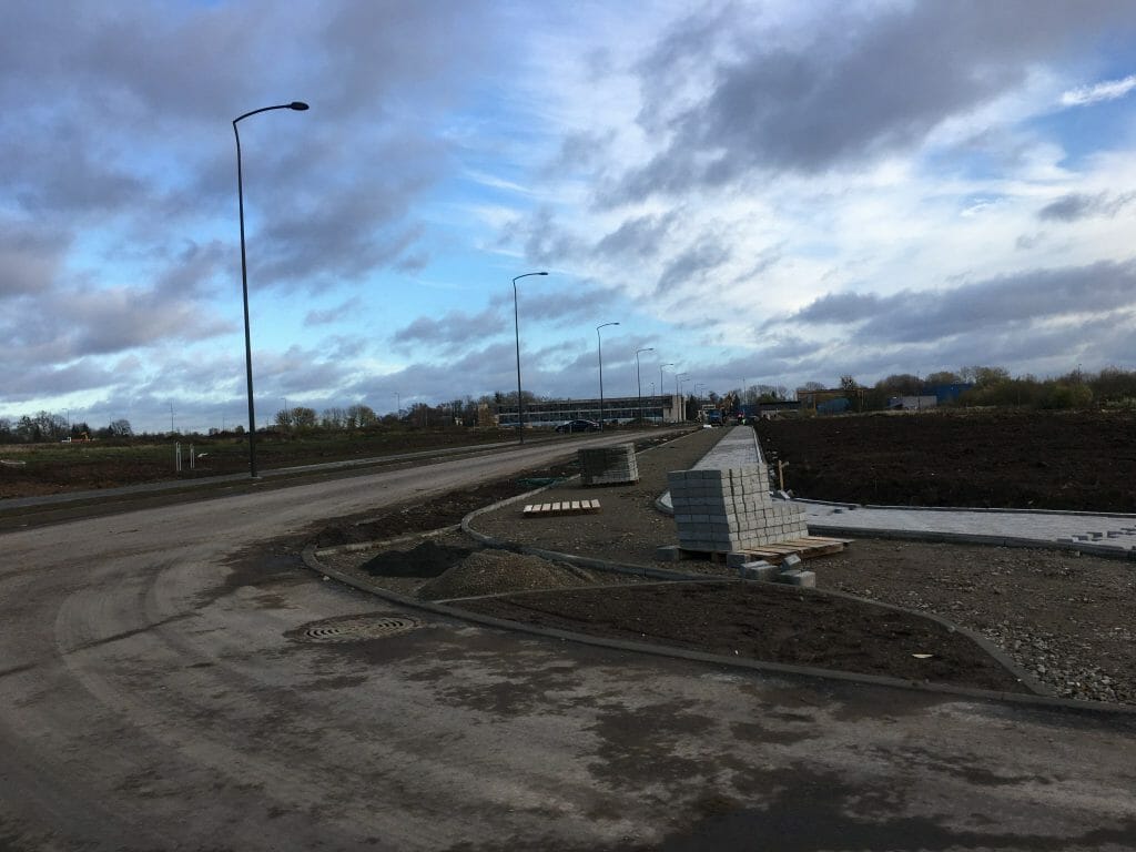 Aleksoto inovacijų pramonės parkas (Europos pr. 27) - Street - construction photos