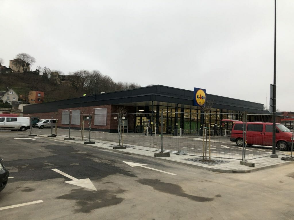 LIDL Jonavos g. (Jonavos g. 40) - Food store - construction photos