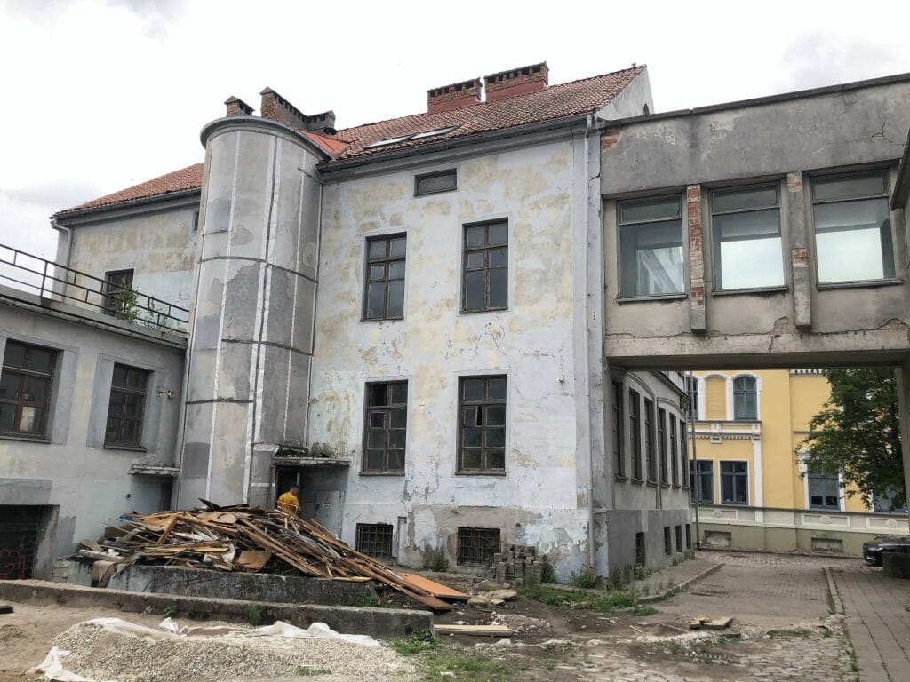 Sukilėlių g. 12 (Sukilėlių g. 12) - Hotel - construction photos