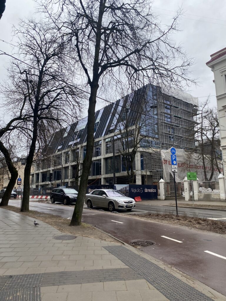 Algirdo 3 (Algirdo g. 3) - Multi apartment - construction photos