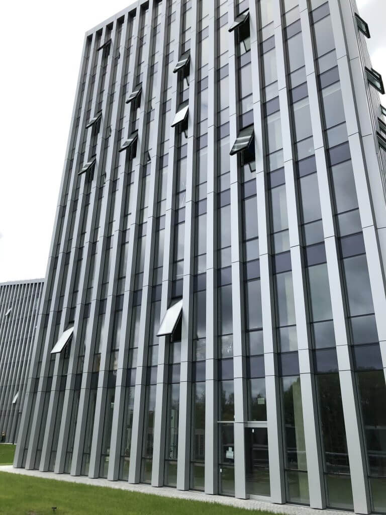 Park Town (Lvovo g. 105A) - Office center - construction photos