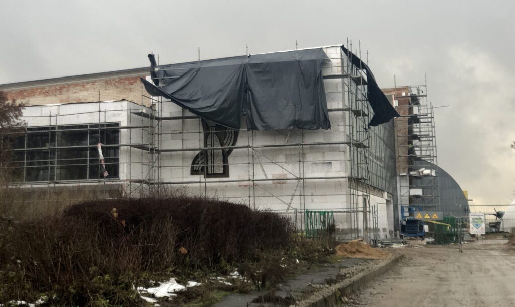 Lietuvos aviacijos muziejus (Veiverių g. 132) - Museum - construction photos