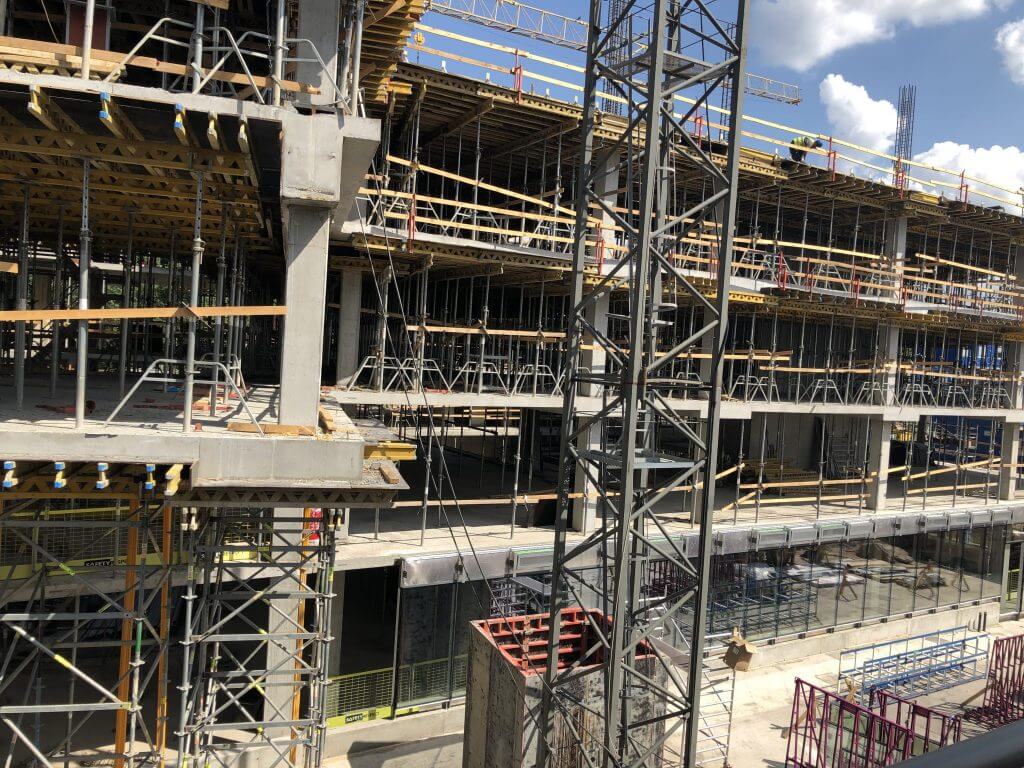 SEB administracinis (Gedimino Baravyko g. 4) - Biroju centrs - būvdarbu attēli