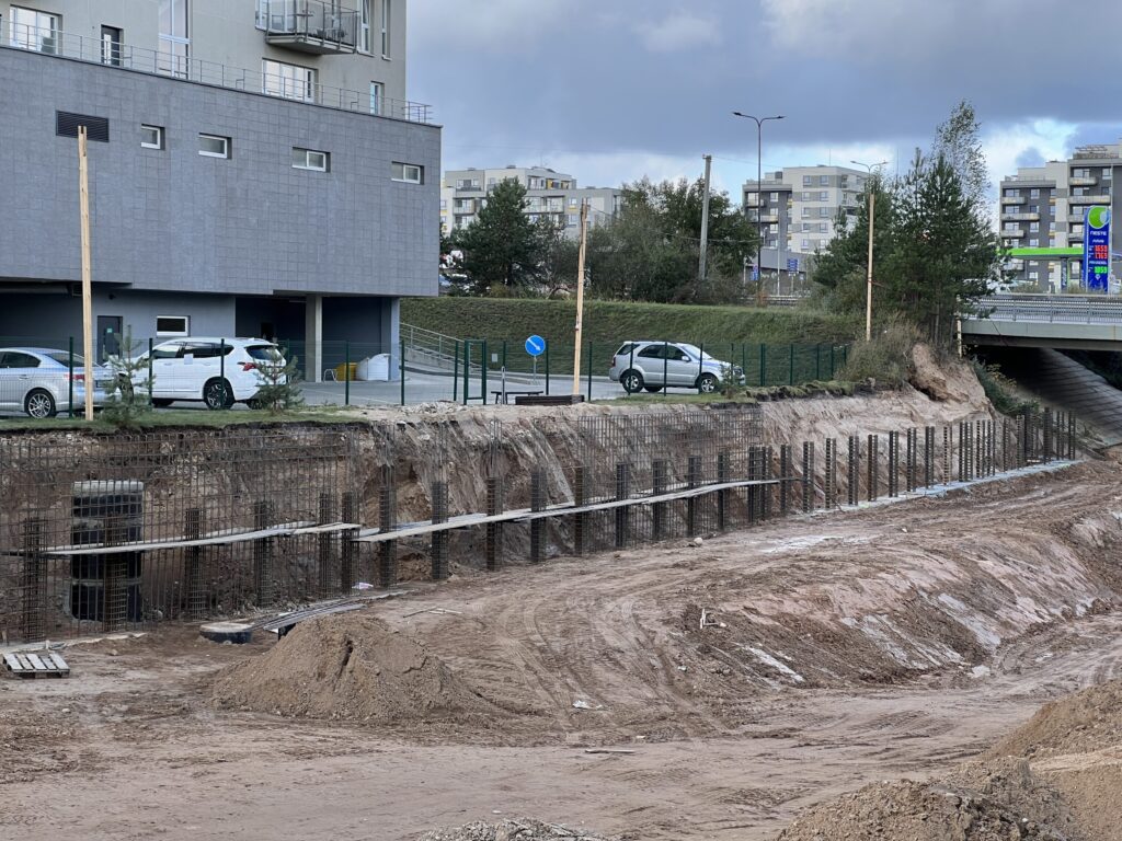 Smalinės g. tęsinys (Smalinės g.) - Bike path, Street - construction photos